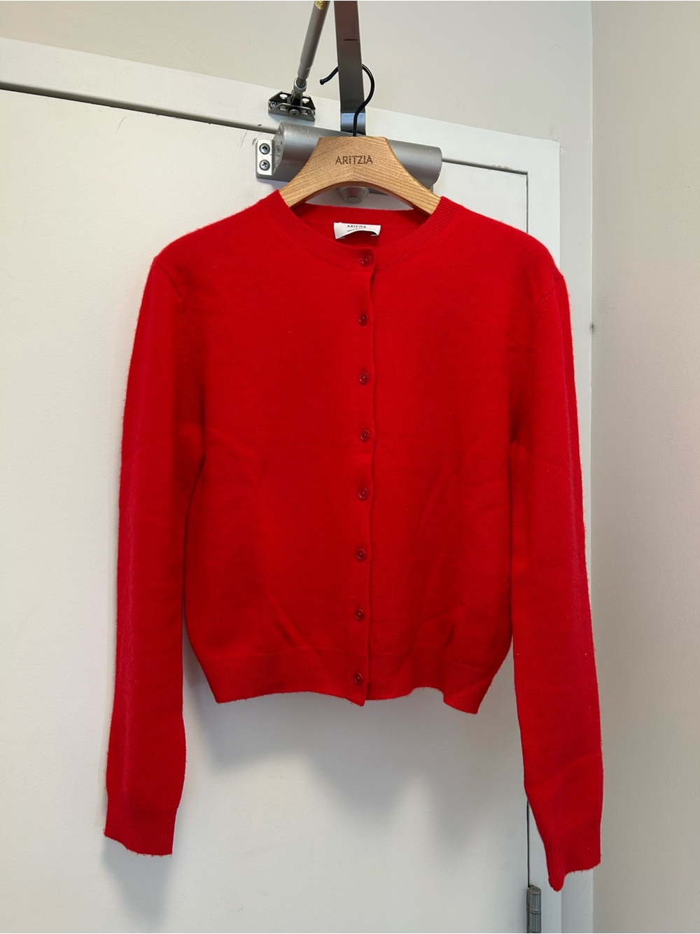 Aritzia Bare Cashmere Noteworthy Cardigan | S